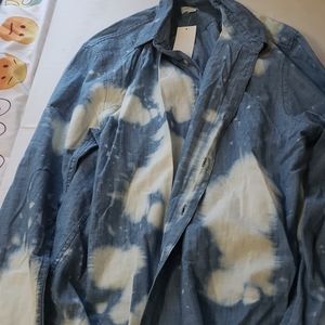 Denim and Bleach styled shirt